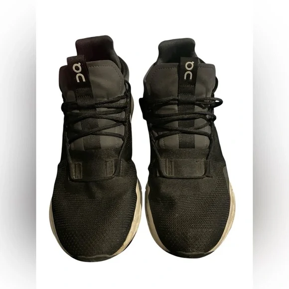 On Running Men's Black Sneakers - Picture 4 of 6